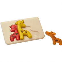 Купить рамка-вкладыш plan toys жирафики ( id 15908896 )