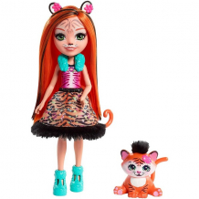 Купить mattel enchantimals frh39 кукла с питомцем - тигрица тэнзи