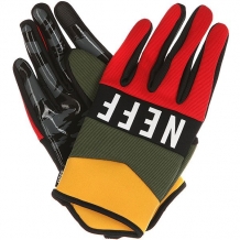 Купить перчатки сноубордические neff ripper glove rasta красный,зеленый,желтый ( id 1177203 )