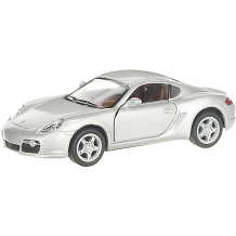 Купить коллекционная машинка serinity toys porsche cayman, серебристая ( id 13233158 )