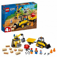 Купить конструктор lego city 60252 строительный бульдозер ( id 12184066 )