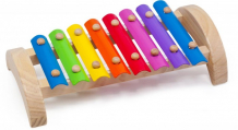 Купить музыкальный инструмент мир деревянных игрушек ксилофон 8 тонов д379