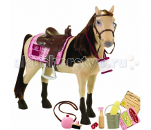 Купить our generation dolls лошадь 50 см со сгибающими суставами 11571