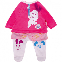 Купить одежда для куклы zapf creation "my little baby born" костюмчик, розовый ( id 8715554 )