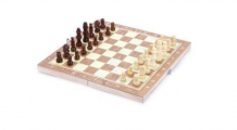 Купить наша игрушка настольная игра шахматы в деревянной коробке b001s