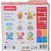 Купить развивающая игрушка winfun "пой и учись со мной" мишка ( id 14414530 )