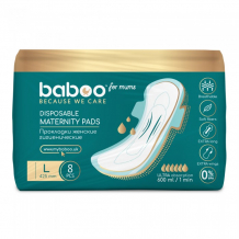 Купить baboo прокладки женские гигиенические размер l 8 шт. 2-110