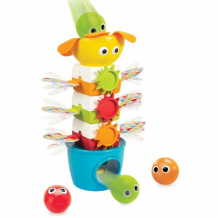 Купить развивающая игрушка yookidoo пирамидка музыкальная с шариками 40201