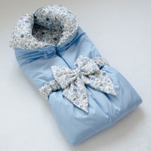 Купить евгения весна одеяло-трансформер голубой цветочный кн021