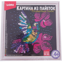 Картина из пайеток "Райская птичка", LORI ( ID 4073062 )