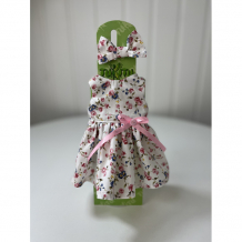 Купить tukitu комплект одежды для кукол (платье летнее, бант на голову) 34 см 28