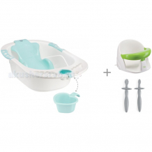 Купить happy baby ванночка bath comfort с сиденьем для ванны favorite и зубными щетками tooth brushes 