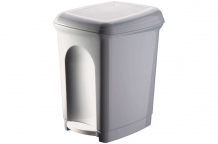 Купить бытпласт контейнер для мусора педальный 7 л 431202630