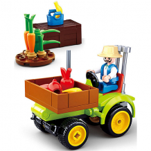 Купить конструктор sluban ферма: трактор с урожаем, 80 деталей ( id 16188233 )