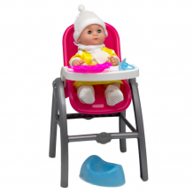 Купить yale baby кукла функциональная со стульчиком для кормления 200373560 30 см 200373560
