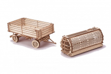 Купить wood trick механическая сборная модель прицепы для трактора 1234-29