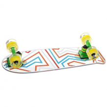 Купить скейт мини круизер virgin lines clear/yellow/green белый,зеленый,желтый ( id 1173597 )