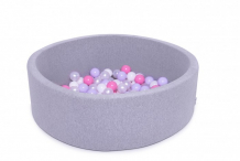 Купить anlipool сухой бассейн с комплектом шаров №54 pink violet anpool1800140