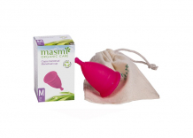 Купить masmi organic care гигиеническая менструальная чаша размер m 00328