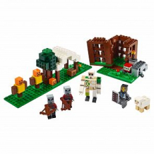Купить конструктор lego minecraft 21159 аванпост разбойников ( id 12180304 )