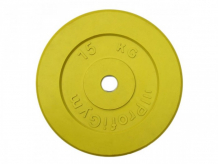 Купить profigym диск обрезиненный d 31 мм 15 кг 