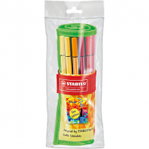 Купить фломастеры stabilo "pen fan", 25 цветов ( id 5295513 )