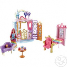 Купить игровой набор barbie переносной радужный дворец ( id 8203669 )