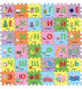Коврик-пазл Peppa Pig Учим азбуку с Пеппой (36 дет.) 90 х 90 см ( ID 2718716 )