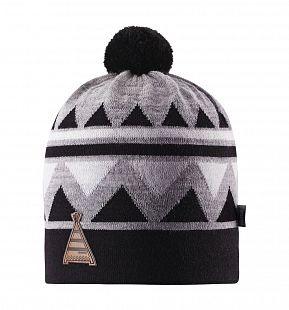 Купить шапка reima latsa, цвет: белый/черный ( id 6152173 )
