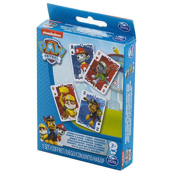 Купить paw patrol 6033298 игровые карты щенячий патруль