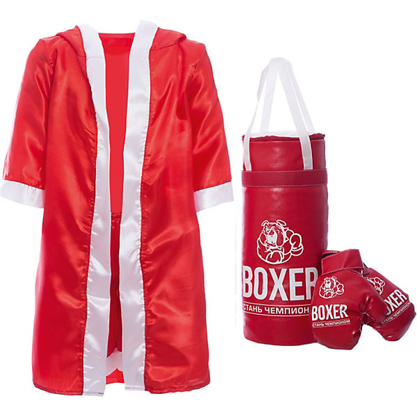 Купить игровой набор для бокса "боксер №3", в подарочной упаковке, 50 см ( id 7684118 )