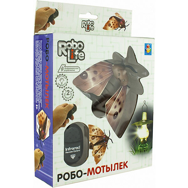 Купить робот 1toy "робо-мотылек", световые эффекты ( id 12999873 )