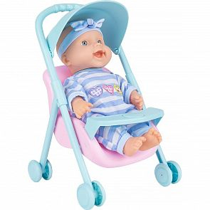 Купить кукла игруша с аксессуаром голубая 27 см ( id 7933759 )