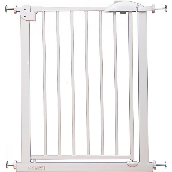 Купить барьер-калитка для дверного проема baby safe xy-007a, 67-75 см, белый металл ( id 13278252 )