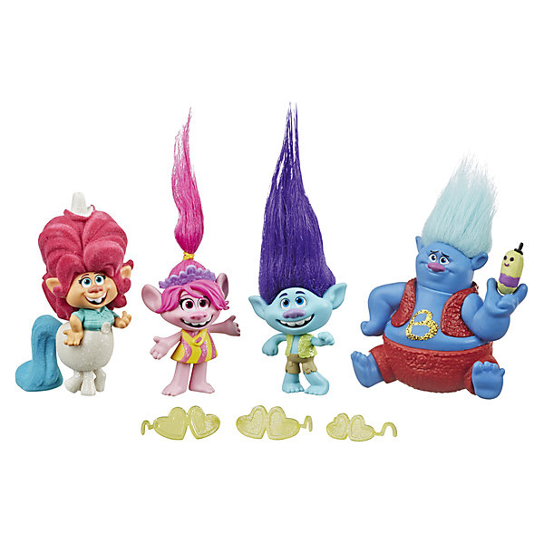 Купить игровой набор trolls worf tour, 4 фигурки ( id 5245125 )