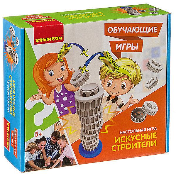 Купить настольная игра bondibon "искусные строители" ( id 12582588 )