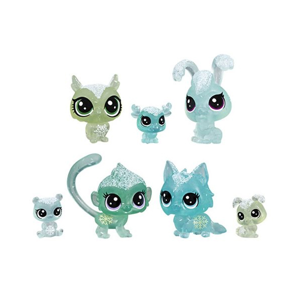 Купить hasbro littlest pet shop e5483 игровой набор 7 петов &quot;холодное царство&quot;