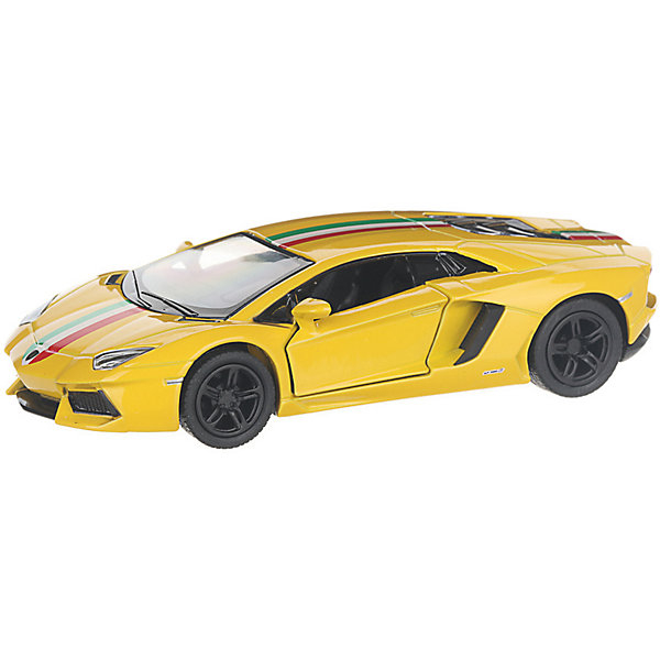 Купить коллекционная машинка serinity toys lamborghini aventador lp700-4, жёлтая ( id 13233427 )