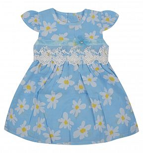 Купить платье малинка, цвет: голубой ( id 8043853 )