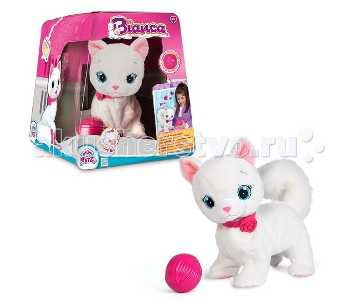 Купить интерактивная игрушка imc toys кошка bianca 95847