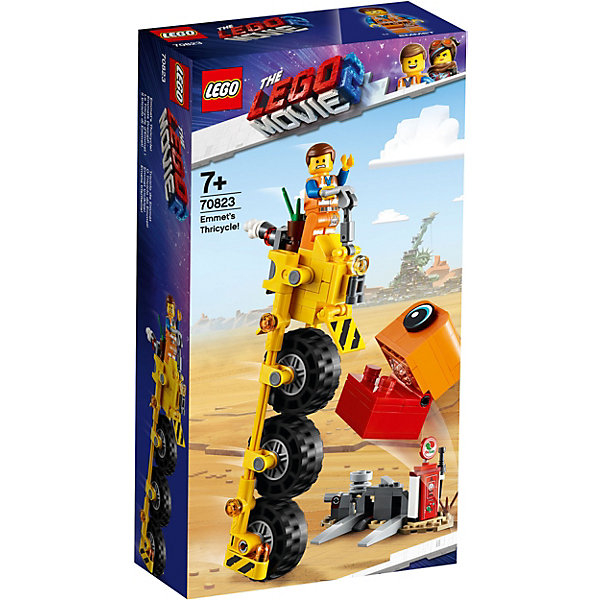 Купить lego movie трехколёсный велосипед эммета! 70823 ( id 9167637 )