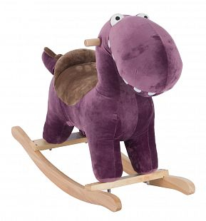 Купить качалка leader kids динозаврик, цвет: фиолетовый ( id 800138 )