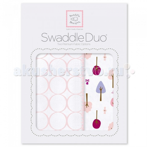 Купить пеленка swaddledesigns swaddle duo комплект 2 шт. 