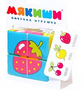 Купить набор кубиков мякиши собери картинку ягоды фрукты овощи ( id 3850237 )