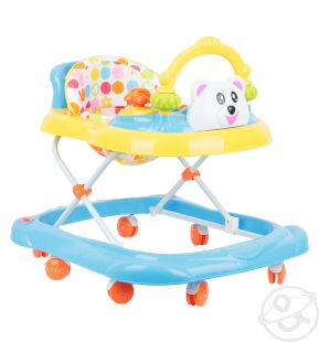 Купить ходунки kids glory la, цвет: желтый/синий ( id 6312151 )