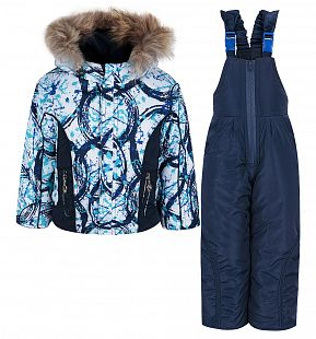 Купить комплект куртка/полукомбинезон alex junis вихрь, цвет: синий ( id 6760993 )