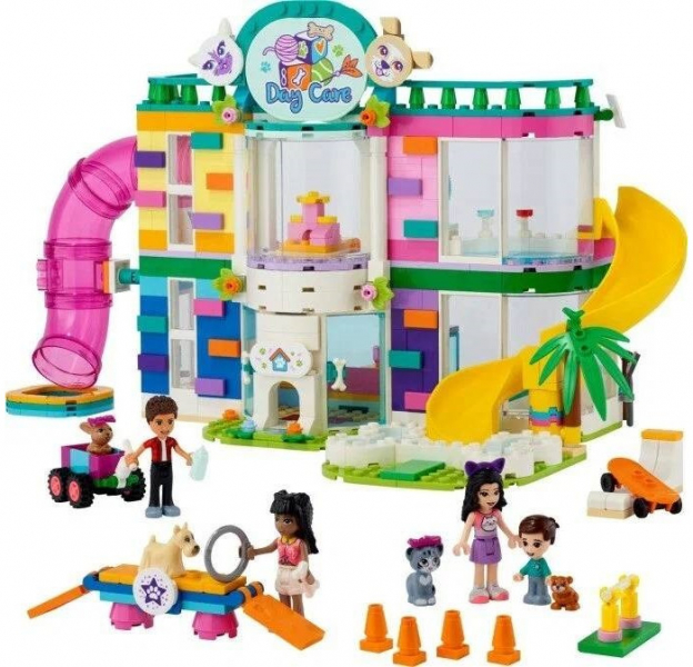 Купить конструктор lego friends pet day-care center (593 детали) 41718