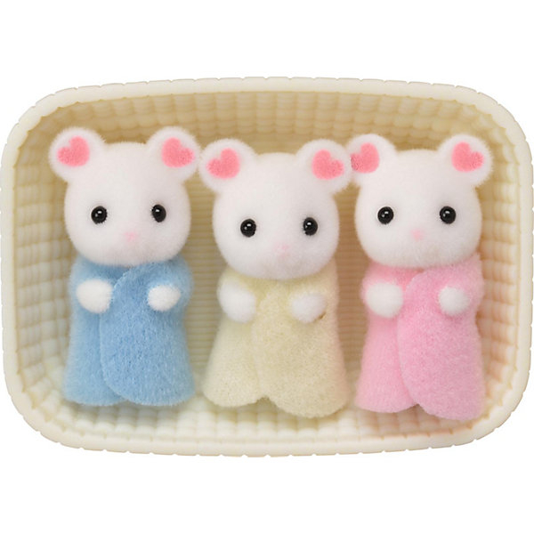 Купить набор sylvanian families "тройняшки зефирные мышата" ( id 11220846 )