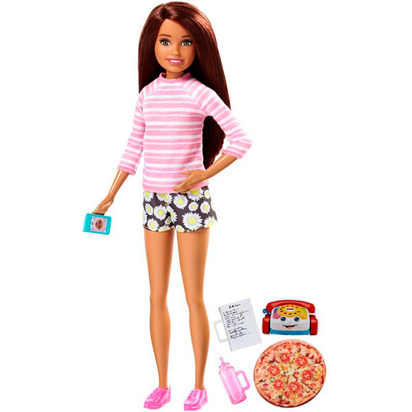 Купить mattel barbie fhy92 барби &quot;няни&quot;