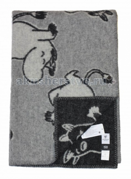 Купить одеяло klippan из эко-шерсти 90х130 см 